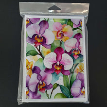 Load image into Gallery viewer, Phalaenopsis Orchids Greeting Cards Pack of 8