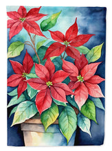 Load image into Gallery viewer, Poinsettias Garden Flag