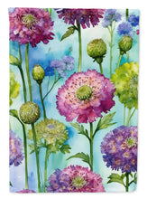 Load image into Gallery viewer, Scabiosa Flowers Garden Flag