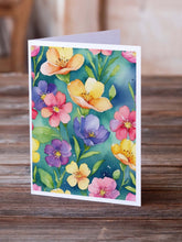 Load image into Gallery viewer, Stock, or Gillyflower Flowers Greeting Cards Pack of 8