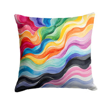 Load image into Gallery viewer, Progress Pride Waves of Unity Throw Pillow