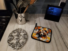 Load image into Gallery viewer, Bear Uniquely Bear Pride Pair of Pot Holders