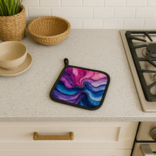 Load image into Gallery viewer, Bisexual Pride Pair of Pot Holders