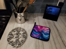 Load image into Gallery viewer, Bisexual Pride Pair of Pot Holders