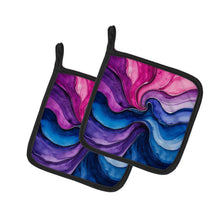 Load image into Gallery viewer, Bisexual Pride Pair of Pot Holders