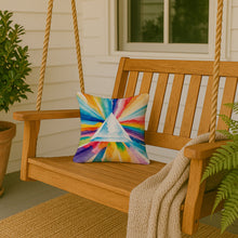 Load image into Gallery viewer, Gay Pride Intersectional Prism  Throw Pillow