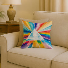 Load image into Gallery viewer, Gay Pride Intersectional Prism  Throw Pillow