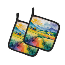 Load image into Gallery viewer, Gay Pride in Rural Spaces Pair of Pot Holders