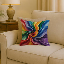 Load image into Gallery viewer, Gay Pride Throw Pillow