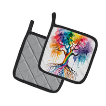 Load image into Gallery viewer, Rooted in Gay Pride Pair of Pot Holders
