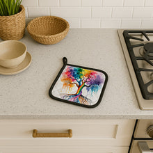 Load image into Gallery viewer, Rooted in Gay Pride Pair of Pot Holders