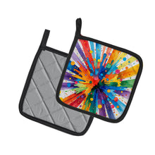 Load image into Gallery viewer, Gay Pride Joy as Resistance Pair of Pot Holders