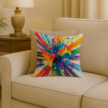 Load image into Gallery viewer, Gay Pride Joy as Resistance Throw Pillow