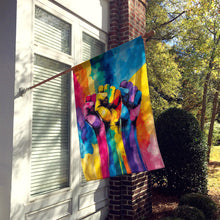 Load image into Gallery viewer, Gay Rights are Human Rights House Flag