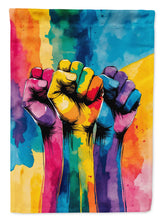 Load image into Gallery viewer, Gay Rights are Human Rights House Flag