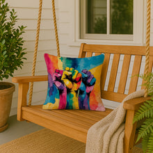 Load image into Gallery viewer, Gay Rights are Human Rights Throw Pillow