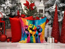 Load image into Gallery viewer, Gay Rights are Human Rights Throw Pillow
