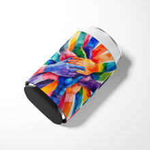 Load image into Gallery viewer, Together, Stronger Pride Can or Bottle Hugger