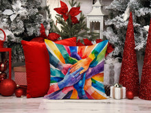 Load image into Gallery viewer, Together, Stronger Pride Throw Pillow