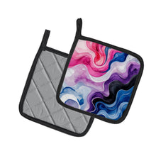 Load image into Gallery viewer, Genderfluid Pride Pair of Pot Holders