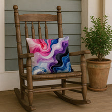 Load image into Gallery viewer, Genderfluid Pride Throw Pillow