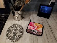 Load image into Gallery viewer, Rooted in Lesbian Pride Pair of Pot Holders