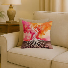Load image into Gallery viewer, Rooted in Lesbian Pride Throw Pillow