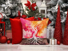 Load image into Gallery viewer, Rooted in Lesbian Pride Throw Pillow