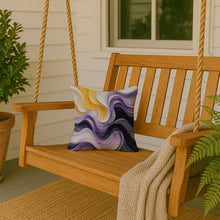 Load image into Gallery viewer, Nonbinary Pride Throw Pillow