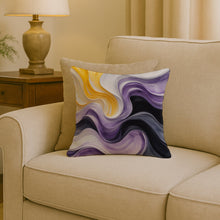 Load image into Gallery viewer, Nonbinary Pride Throw Pillow