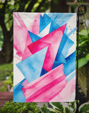 Load image into Gallery viewer, Trans and Proud Pride Garden Flag
