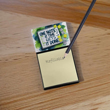 Load image into Gallery viewer, One Note at a Time Gets It Done Funny Sticky Note Holder