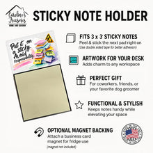 Load image into Gallery viewer, Put It On a Sticky Avoid Responsibility Funny Sticky Note Holder