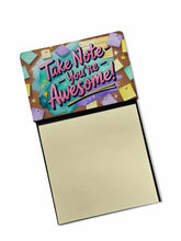 Load image into Gallery viewer, Take Note You’re Awesome Funny Sticky Note Holder