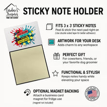 Load image into Gallery viewer, Code Yellow Sticky Note Holder – Funny Nursing Desk Accessory, Made in USA
