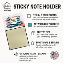 Load image into Gallery viewer, Don’t worry I documented it Sticky Note Holder – Funny Nursing Desk Accessory, Made in USA
