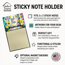 Load image into Gallery viewer, Everything important Sticky Note Holder – Funny Nursing Desk Accessory, Made in USA
