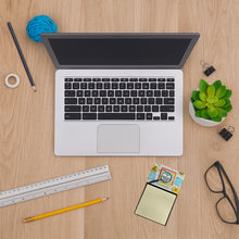 Load image into Gallery viewer, It’s now policy Sticky Note Holder – Funny Nursing Desk Accessory, Made in USA