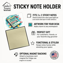 Load image into Gallery viewer, I prescribe for everything Sticky Note Holder – Funny Nursing Desk Accessory, Made in USA