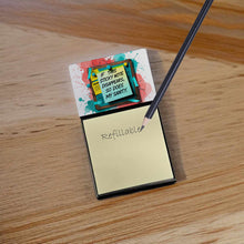Load image into Gallery viewer, If this disappears, so does my sanity Sticky Note Holder – Funny Nursing Desk Accessory, Made in USA