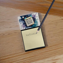Load image into Gallery viewer, Night shift confessions Sticky Note Holder – Funny Nursing Desk Accessory, Made in USA