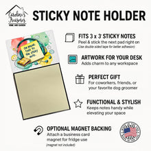 Load image into Gallery viewer, On break Sticky Note Holder – Funny Nursing Desk Accessory, Made in USA