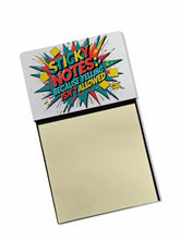 Load image into Gallery viewer, Because yelling isn’t allowed Sticky Note Holder – Funny Nursing Desk Accessory, Made in USA