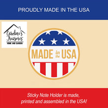 Load image into Gallery viewer, Cheaper than therapy Sticky Note Holder – Funny Nursing Desk Accessory, Made in USA