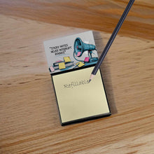 Load image into Gallery viewer, Never interrupt rounds Sticky Note Holder – Funny Nursing Desk Accessory, Made in USA
