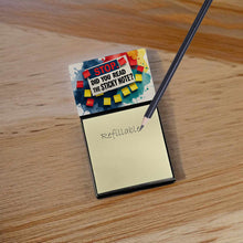 Load image into Gallery viewer, Did you read Sticky Note Holder – Funny Nursing Desk Accessory, Made in USA