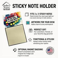 Load image into Gallery viewer, Did you read Sticky Note Holder – Funny Nursing Desk Accessory, Made in USA
