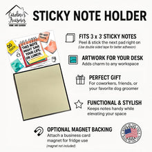 Load image into Gallery viewer, Might save your life Sticky Note Holder – Funny Nursing Desk Accessory, Made in USA