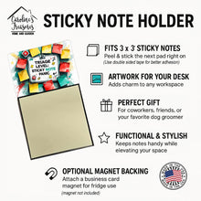 Load image into Gallery viewer, Triage level panic Sticky Note Holder – Funny Nursing Desk Accessory, Made in USA