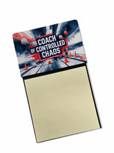 Load image into Gallery viewer, Coach of Controlled Chaos Funny Sticky Note Holder for Teacher's Gift